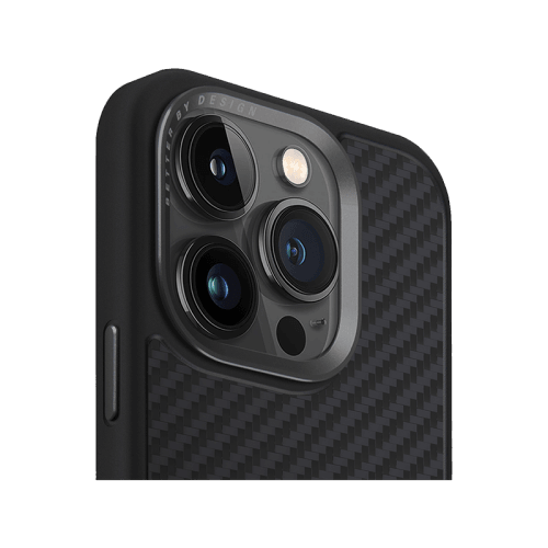 Uniq Hybrid Keva MagSafe Case for iPhone 15 Pro - Carbon Black