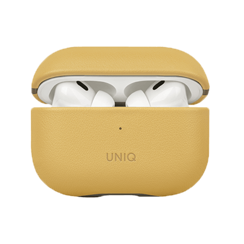 Uniq Lyden DS case for Airpods Pro 2 - Canary Yellow / Flint Grey