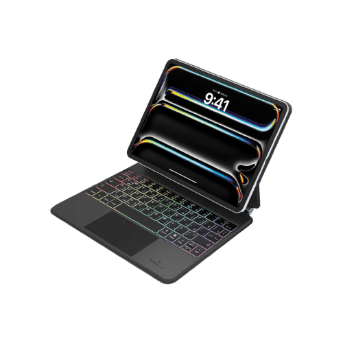 Smart Premium Magnetic Backlight Keyboard With Trackpad for iPad Pro 13 M4