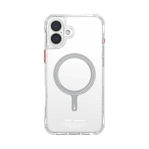 SkinArma Saido MagSafe Case for iPhone 16 Plus - Clear