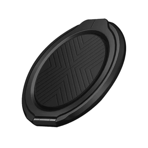 Uniq GripFit Classic 360 Phone Magnetic Mount With Built-in Kickstand - Midnight Black