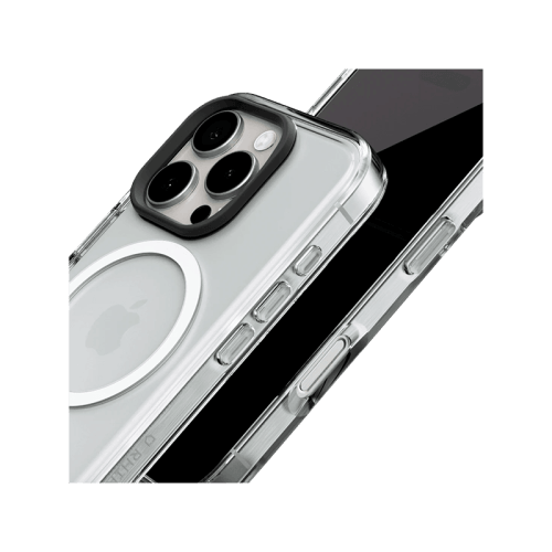 RhinoShield Clear Magsafe Case for iPhone 16 Pro Max with Case, Camera Ring, and Button