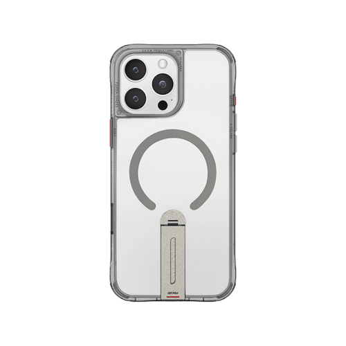 SkinArma Helix MagSafe Case With 360 Rotating Stand for iPhone 16 Pro - Titanium