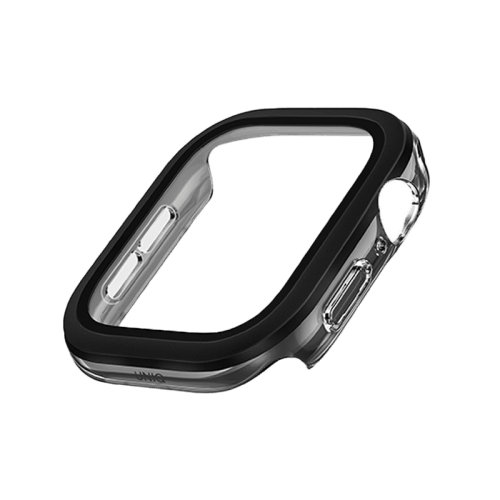 Uniq Voute Watch Case With Screen Protection for Apple Watch 46mm - Jet Black
