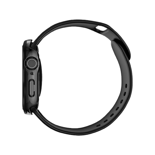 Uniq Voute Watch Case With Screen Protection for Apple Watch 46mm - Jet Black
