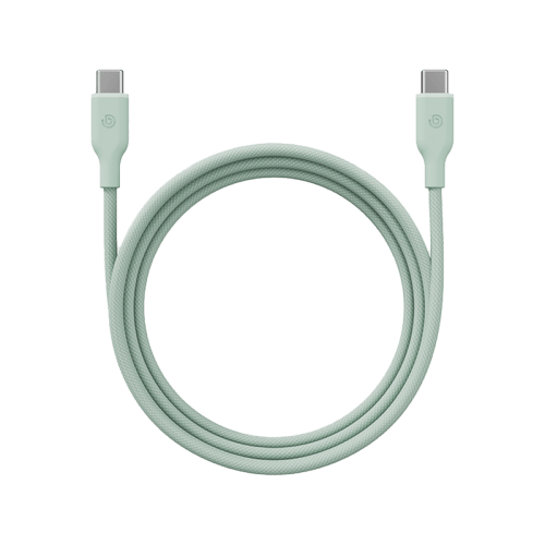 Bazic GoCharge Weave USB-C to USB-C 480Mbps 60W Cable 1.5M - Green
