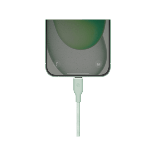 Bazic GoCharge Weave USB-C to USB-C 480Mbps 60W Cable 1.5M - Green