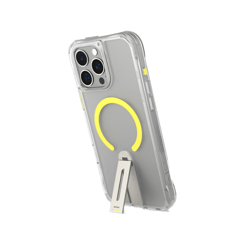 SkinArma Helix MagSafe Case With 360 Rotating Stand for iPhone 16 Pro Max - Clear