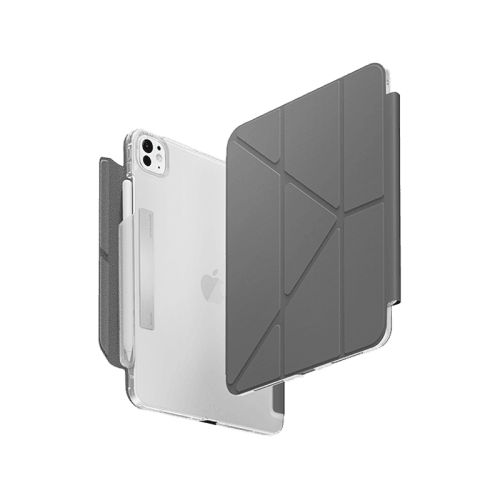 Uniq Camden Click Case for iPad Pro 13" M4 7th Gen - Rhino Grey