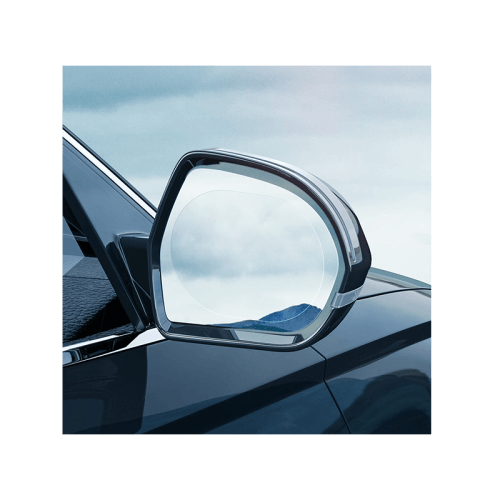 Baseus 0.15mm Rainproof Film for Car Rear-View Mirror (Oval 2 pcs/pack 135*95mm)Transparent