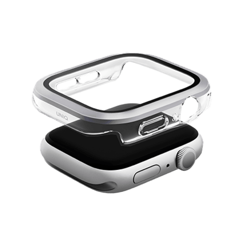 Uniq Voute Watch Case With Screen Protection for Apple Watch 42mm - Silver