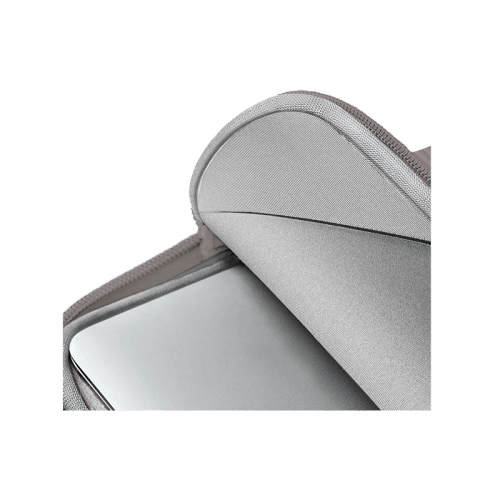 Uniq Cyprus Ridge Edition Water-Resistant Neoprene Laptop Sleeve (Upto 14") - Pewter Grey
