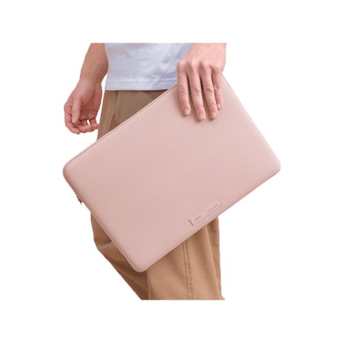 Uniq Cyprus Ridge Edition Water-Resistant Neoprene Laptop Sleeve (Upto 14") - Sugar Pink