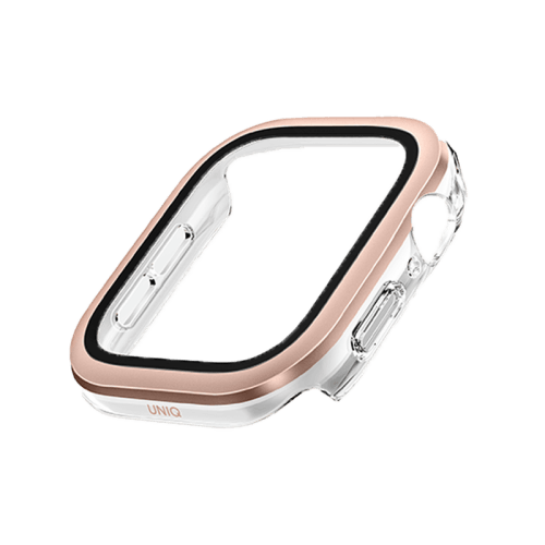 Uniq Voute Watch Case With Screen Protection for Apple Watch 46mm - Rose Gold