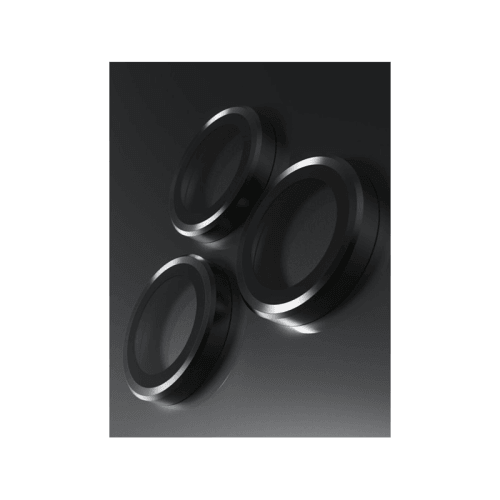 BodyGuardz Pure 3 Individual Camera Lens Protector for iPhone 17 - Black