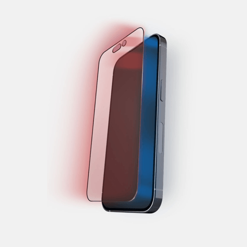 BodyGuardz Red Light Converter Glass Screen Protector for iPhone 14 Pro Max