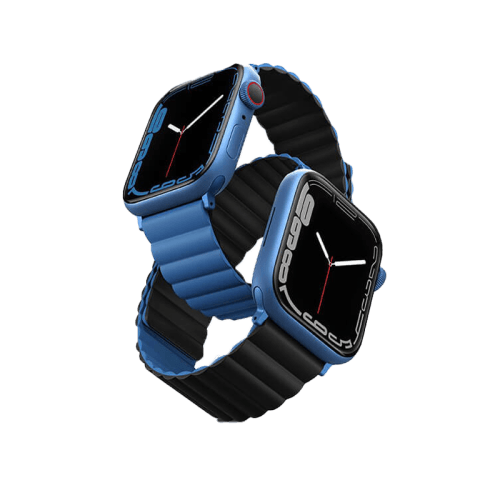 Uniq Revix Reversible Strap for Apple Watch 38/40/41mm - Caspian Blue / Black