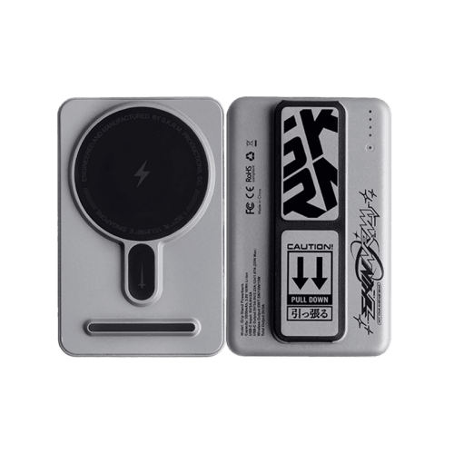 SkinArma Kira Kobai USB-C PD 20W Wireless 5000mAh Power Bank - Silver
