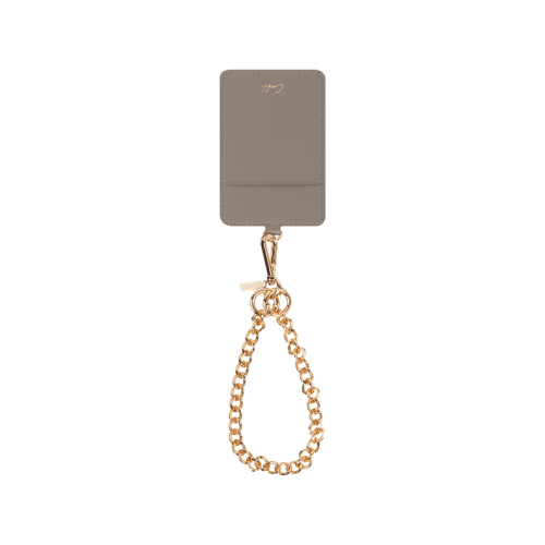 Uniq Coehl Caryne 3-In-1 Universal Lanyard & Handstrap With ID Card Holder - Pebble