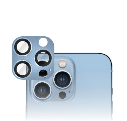 Smart Premium Camera Glass Protector for iPhone 13 Pro / 13 Pro Max - Blue