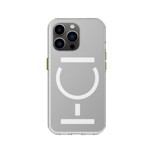 Goui Magnetic Case With Magnetic Bars for iPhone 14 Pro Max + Magnetic Strap - Clear