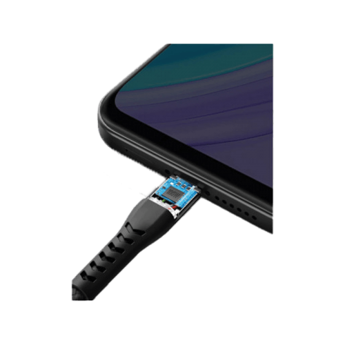 Energea Nyloflex USB-A to USB-C 480Mbps 100W Cable 1.5M - Blue