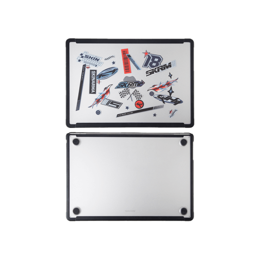 SkinArma Henko Case for MacBook Air 13" (2021) - Frost Clear