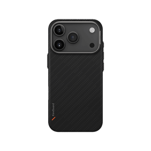 Uniq Hybrid Keva Edge MagSafe Case for iPhone 17 Pro Max - Carbon Black
