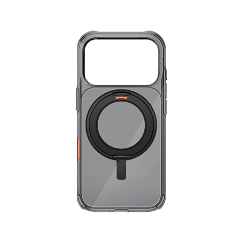 Uniq Hybrid Swivix With 360 Rotating Kickstand MagSafe Case for iPhone 17 Pro - Carbon Black