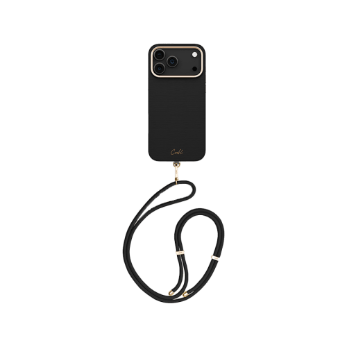 Uniq Coehl Mirelle MagSafe Case for iPhone 17 Pro Max - Ebony