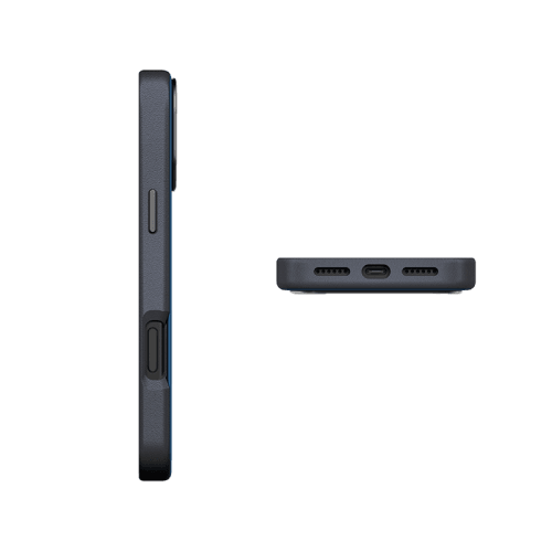Uniq Hybrid Lyden DS MagSafe Case for iPhone 17 Pro - Steel Blue / Charcoal