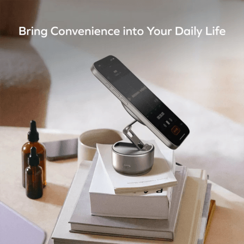 Momax One-Snap Go Magnetic Suction Phone Stand - Desert Titanium
