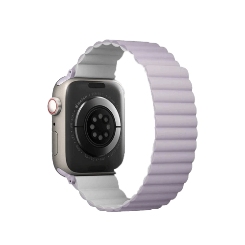 Uniq Revix Reversible Strap for Apple Watch 42/44/45mm - Lilac / White