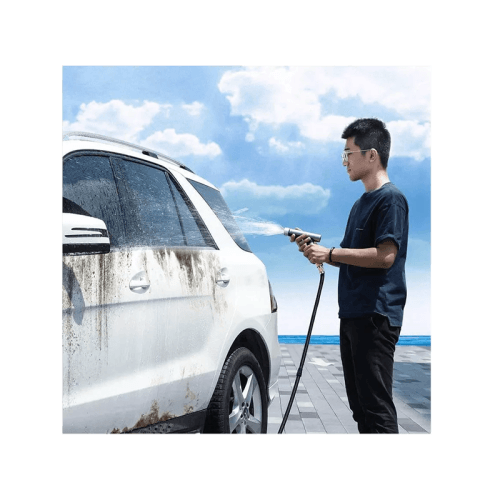 Baseus GF5 Car Wash Spray Nozzle with 30m Water Pipe - Black