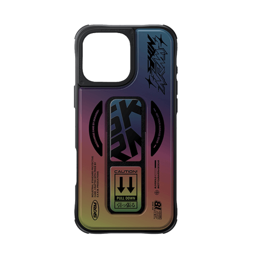 SkinArma Kira Kobai MagSafe Case With Grip Stand for iPhone 16 Pro Max - Hologram