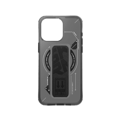 SkinArma Helio MagSafe Case With Grip Stand for iPhone 16 Pro - Black