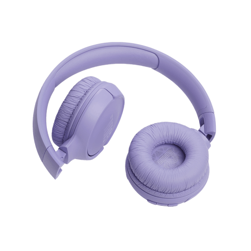 JBL T520 Wireless Over-Ear Headphones with Mic - Purple