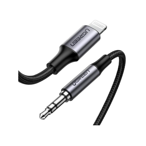 Kakusiga Câble audio lightning vers mini Jack 3.5 mm Mâle - Câble