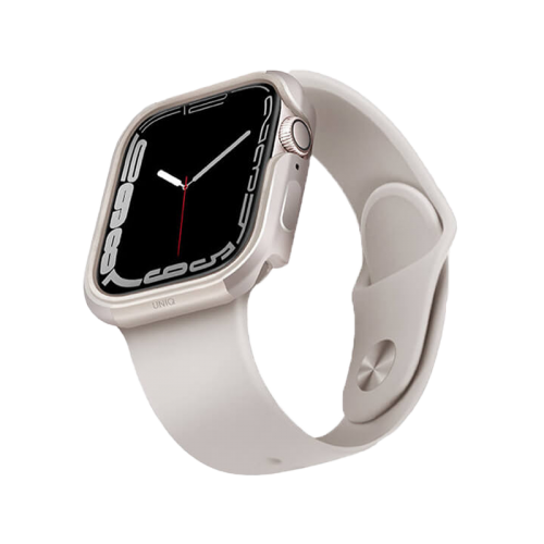Uniq Valencia Watch Case for Apple Watch 45/44mm - Starlight