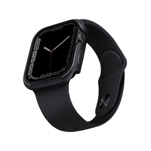 Uniq Valencia Watch Case for Apple Watch 45/44mm - Graphite