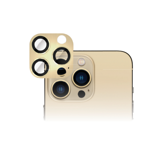 Smart Premium Camera Glass Protector for iPhone 13 Pro / 13 Pro Max - Gold