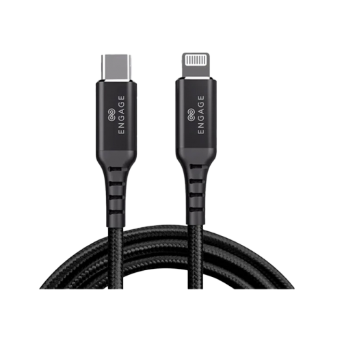 Engage USB-C to Lightning Cable 1M - Black