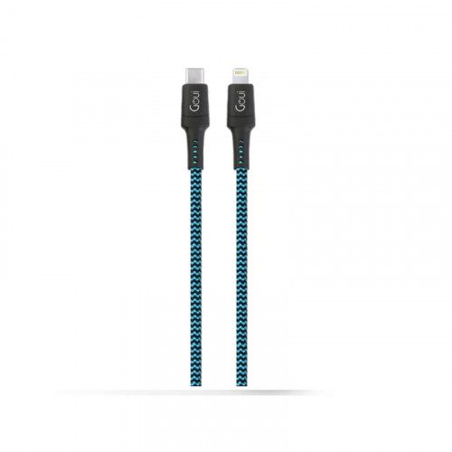 Goui Tough Line USB-C to Lightning Cable 1.5M - Light Blue