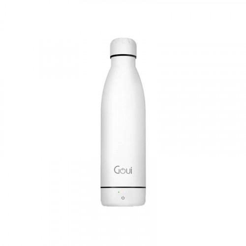 Goui Loch Bottle With Wireless Power Bank 6000mAh - White / Black