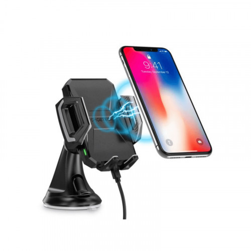 Choetech Fast Wireless Car Charging Dock 15W - Black