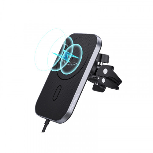 Choetech Magnetic Wireless Car Charger - Black