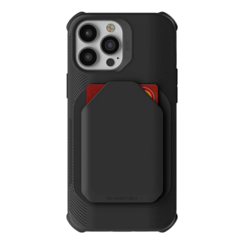 Ghostek Exec 5 Leather Flip Wallet Case for iPhone 13 Pro - Black