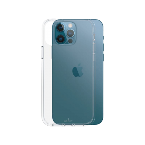 Smart Premium Designer Case for iPhone 12 Pro Max - Clear