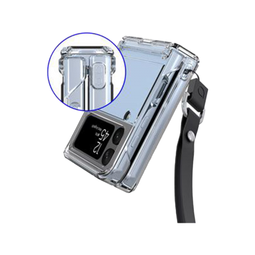 Araree Nukin 360 pc With Tpu Case for Galaxy Z Flip 4 - Clear
