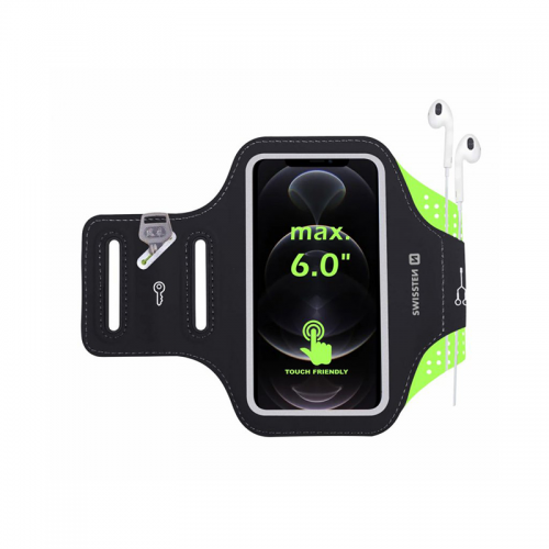 Swissten Armband Case 6.0" - Black